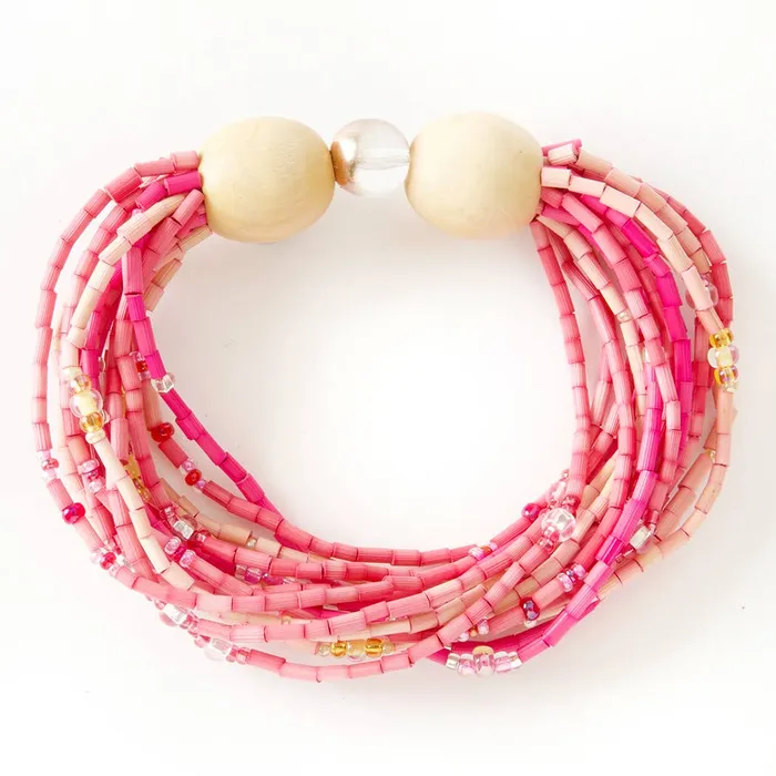 Compassion MultiStrand Zulugrass and Acacia Wood Bracelet Swahili African Modern Bracelets Compassion MultiStrand Zulugrass and Acacia Wood Bracelet Swahili African Modern Bracelets