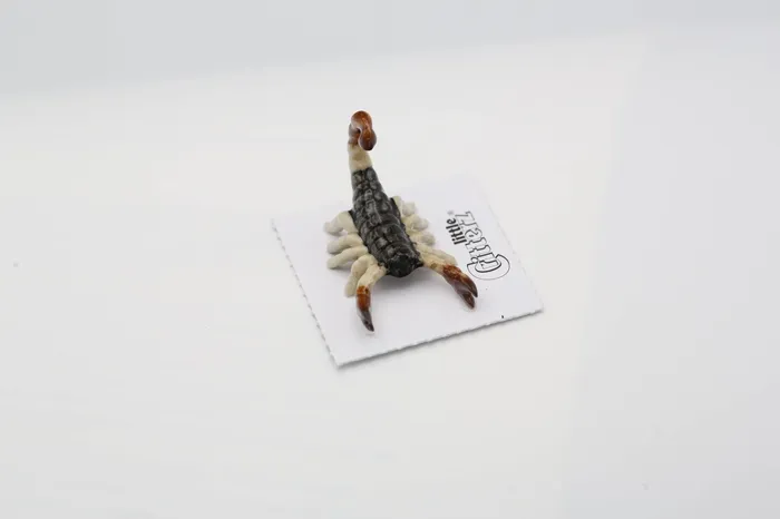Earrings Little Critterz Sonora Scorpion Porcelain Miniature