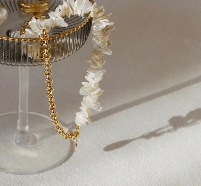 HoopLa Style Bracelets Pearls Earrings Necklace BraceletGenuine Pearl
