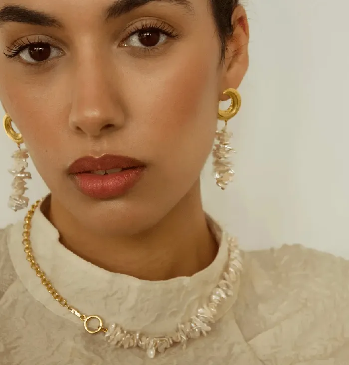 HoopLa Style Bracelets Pearls Earrings Necklace BraceletGenuine Pearl