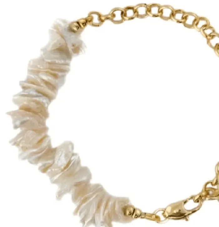 HoopLa Style Bracelets Pearls Earrings Necklace BraceletGenuine Pearl