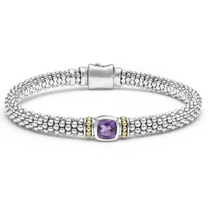 Bracelets LAGOS Rittenhouse Amethyst Caviar Bracelet 6mm