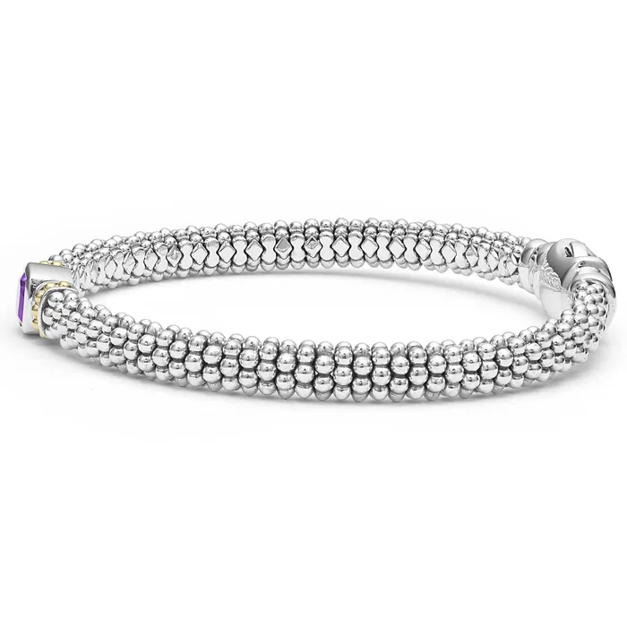 Bracelets LAGOS Rittenhouse Amethyst Caviar Bracelet 6mm