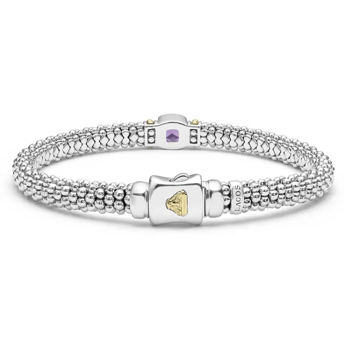 Bracelets LAGOS Rittenhouse Amethyst Caviar Bracelet 6mm