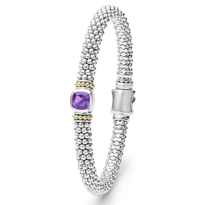 Bracelets LAGOS Rittenhouse Amethyst Caviar Bracelet 6mm