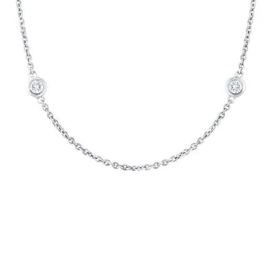 SHY CREATIONS Earrings 028CT 18 DIAMONDS BY THE YARD CHAIN