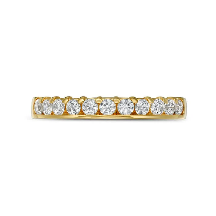 050 CT TW Natural Diamond Anniversary Band in Solid 14K Gold Goldia Rings 050 CT TW Natural Diamond Anniversary Band in Solid 14K Gold Goldia Rings