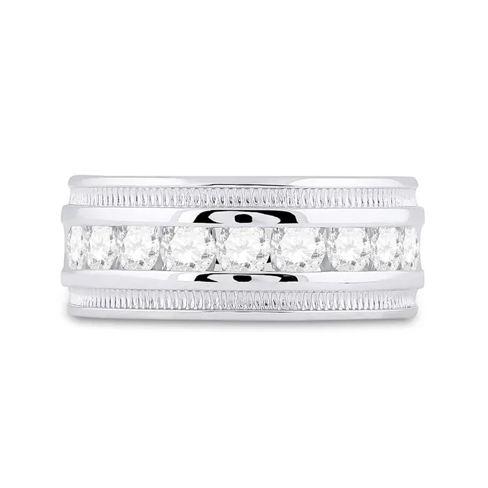 14k White Gold Round Diamond Wedding Band Ring 112 Cttw gndatlanta Rings 14k White Gold Round Diamond Wedding Band Ring 112 Cttw gndatlanta Rings