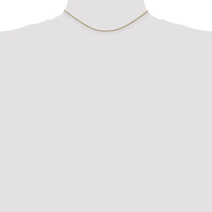 14K Yellow Gold 14 inch 105mm Diamondcut Spiga with Lobster Clasp Children Necklace Chain Necklace MDS Necklaces 14K Yellow Gold 14 inch 105mm Diamondcut Spiga with Lobster Clasp Children Necklace Chain Necklace MDS Necklaces
