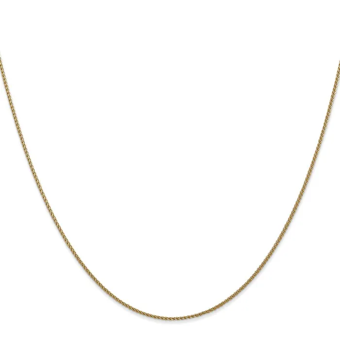 14K Yellow Gold 14 inch 105mm Diamondcut Spiga with Lobster Clasp Children Necklace Chain Necklace MDS Necklaces 14K Yellow Gold 14 inch 105mm Diamondcut Spiga with Lobster Clasp Children Necklace Chain Necklace MDS Necklaces