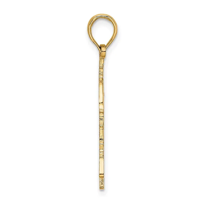 14k Yellow Gold WASHINGTON DC Capital Building Charm Goldia Charm Necklaces