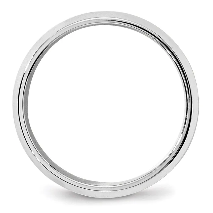 Goldia Rings Solid 10K White Gold 7mm Bevel Edge Comfort Fit MensWomens Wedding Band Ring Size 7 Goldia Rings Solid 10K White Gold 7mm Bevel Edge Comfort Fit MensWomens Wedding Band Ring Size 7