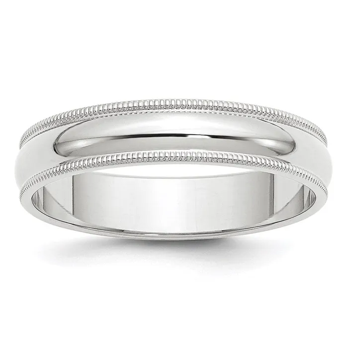 Goldia Rings Solid 10K Yellow Gold White Gold 5mm Milgrain MensWomens Wedding Band Ring Size 65 Goldia Rings Solid 10K Yellow Gold White Gold 5mm Milgrain MensWomens Wedding Band Ring Size 65