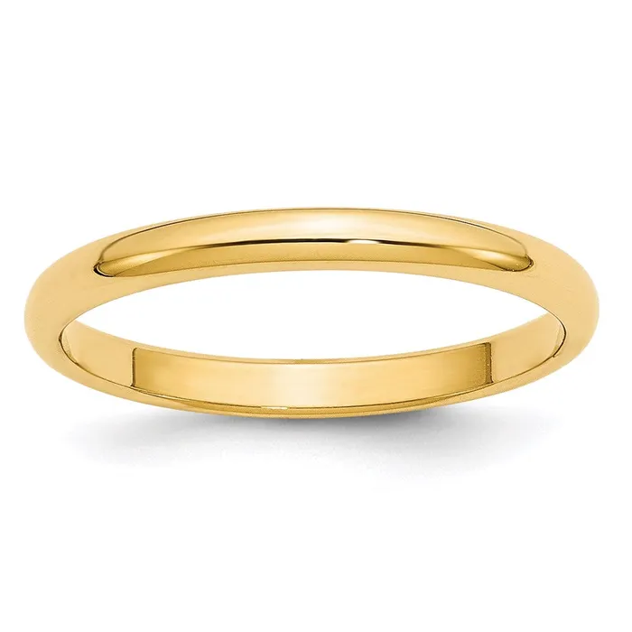 Goldia Rings Solid 14K Yellow Gold 25mm Half Round MensWomens Wedding Band Ring Size 13 Goldia Rings Solid 14K Yellow Gold 25mm Half Round MensWomens Wedding Band Ring Size 13