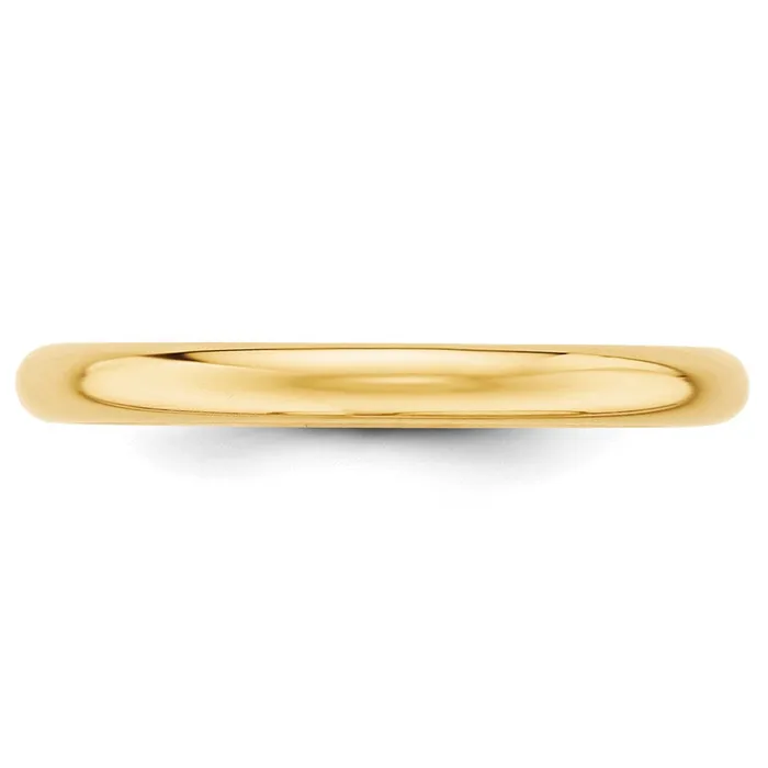 Goldia Rings Solid 14K Yellow Gold 25mm Half Round MensWomens Wedding Band Ring Size 13 Goldia Rings Solid 14K Yellow Gold 25mm Half Round MensWomens Wedding Band Ring Size 13