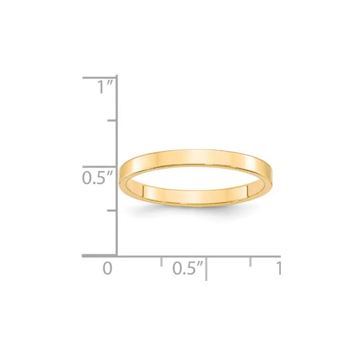 Goldia Rings Solid 14K Yellow Gold 25mm Light Weight Flat MensWomens Wedding Band Ring Size 13 Goldia Rings Solid 14K Yellow Gold 25mm Light Weight Flat MensWomens Wedding Band Ring Size 13