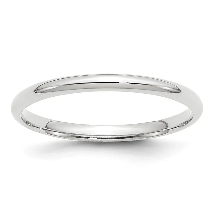 Goldia Rings Solid 18K White Gold 2mm Light Weight Comfort Fit MensWomens Wedding Band Ring Size 45 Goldia Rings Solid 18K White Gold 2mm Light Weight Comfort Fit MensWomens Wedding Band Ring Size 45