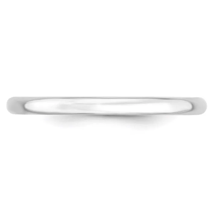 Goldia Rings Solid 18K White Gold 2mm Light Weight Comfort Fit MensWomens Wedding Band Ring Size 45 Goldia Rings Solid 18K White Gold 2mm Light Weight Comfort Fit MensWomens Wedding Band Ring Size 45