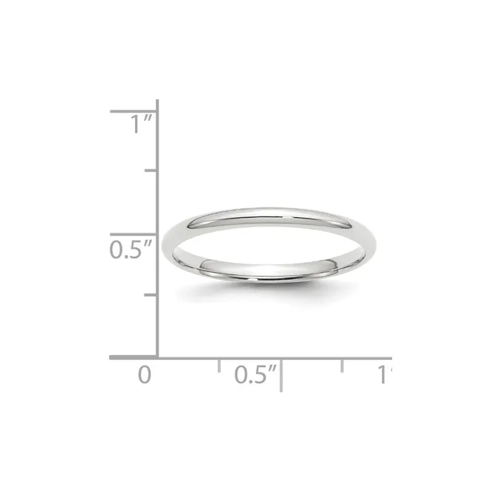 Goldia Rings Solid 18K White Gold 2mm Light Weight Comfort Fit MensWomens Wedding Band Ring Size 45 Goldia Rings Solid 18K White Gold 2mm Light Weight Comfort Fit MensWomens Wedding Band Ring Size 45