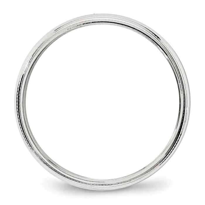 Goldia Rings Solid 18K Yellow Gold White Gold 4mm Milgrain MensWomens Wedding Band Ring Size 7 Goldia Rings Solid 18K Yellow Gold White Gold 4mm Milgrain MensWomens Wedding Band Ring Size 7