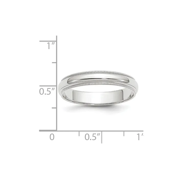 Goldia Rings Solid 18K Yellow Gold White Gold 4mm Milgrain MensWomens Wedding Band Ring Size 7 Goldia Rings Solid 18K Yellow Gold White Gold 4mm Milgrain MensWomens Wedding Band Ring Size 7