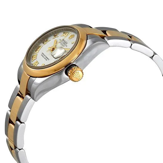 JMS always Bracelets Original Rolex Lady Datejust 26 White Dial Stainless Steel and 18K Yellow Gold Oyster Bracelet Automatic Watch 179163WRO JMS always Bracelets Original Rolex Lady Datejust 26 White Dial Stainless Steel and 18K Yellow Gold Oyster Bracelet Automatic Watch 179163WRO