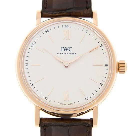 JMS always Original IWC Portofino SilverPlated Dial 18K Rose Gold Mens Watch IW511101 Earrings JMS always Original IWC Portofino SilverPlated Dial 18K Rose Gold Mens Watch IW511101 Earrings
