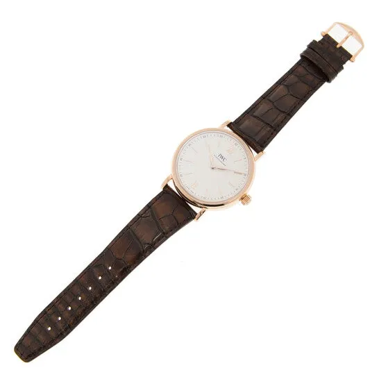 JMS always Original IWC Portofino SilverPlated Dial 18K Rose Gold Mens Watch IW511101 Earrings JMS always Original IWC Portofino SilverPlated Dial 18K Rose Gold Mens Watch IW511101 Earrings