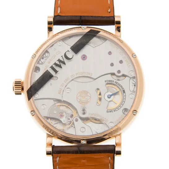 JMS always Original IWC Portofino SilverPlated Dial 18K Rose Gold Mens Watch IW511101 Earrings JMS always Original IWC Portofino SilverPlated Dial 18K Rose Gold Mens Watch IW511101 Earrings
