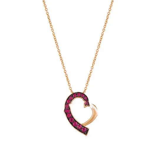 JMS always PreStyled Sets Original Le Vian Pendant Passion Ruby set in 14K Strawberry Gold P2221R JMS always PreStyled Sets Original Le Vian Pendant Passion Ruby set in 14K Strawberry Gold P2221R