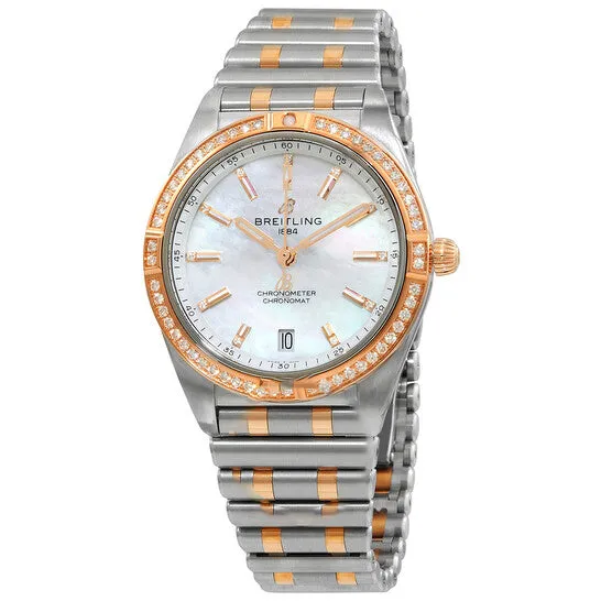 JMS always Rings Original Breitling Chronomat Automatic Diamond Twotone Ladies Watch U10380591A2U1 JMS always Rings Original Breitling Chronomat Automatic Diamond Twotone Ladies Watch U10380591A2U1