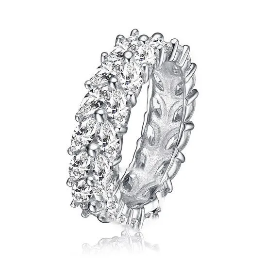 JMS always Rings Original Megan Walford Sterling Silver Cubic Zirconia Marquise Ring JMS always Rings Original Megan Walford Sterling Silver Cubic Zirconia Marquise Ring
