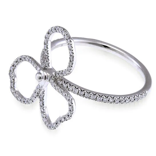 JMS always Rings Original Tiffany Co Ladies Tiffany Paper Flowers Diamond Open Flower Ring JMS always Rings Original Tiffany Co Ladies Tiffany Paper Flowers Diamond Open Flower Ring