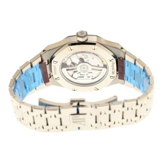 JMS always Watches Original Audemars Piguet Royal Oak 50th Anniversary Automatic Diamond Blue Dial Ladies Watch 15551STZZ1356ST02 JMS always Watches Original Audemars Piguet Royal Oak 50th Anniversary Automatic Diamond Blue Dial Ladies Watch 15551STZZ1356ST02