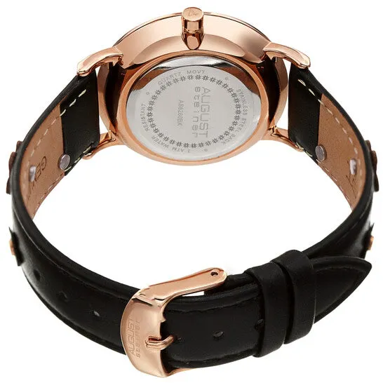 JMS always Watches Original August Steiner Quartz White Dial Ladies Watch AS8260BK JMS always Watches Original August Steiner Quartz White Dial Ladies Watch AS8260BK