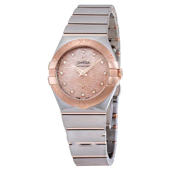 JMS always Watches Original Omega Constellation Pink Mother of Pearl Dial Ladies Watch 12320276057004 JMS always Watches Original Omega Constellation Pink Mother of Pearl Dial Ladies Watch 12320276057004