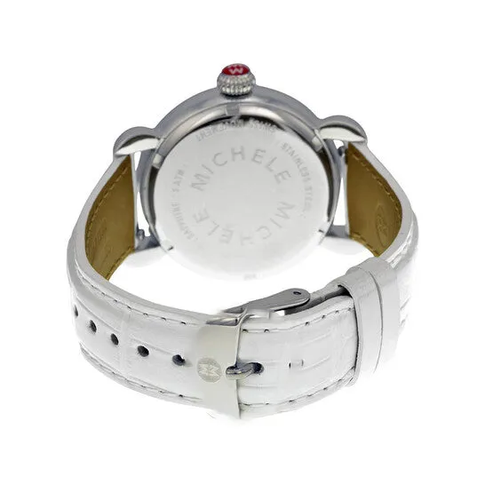 Original Michele CSX Elegance Mother of Pearl White Leather Ladies Watch MWW03T000039 JMS always Watches Original Michele CSX Elegance Mother of Pearl White Leather Ladies Watch MWW03T000039 JMS always Watches
