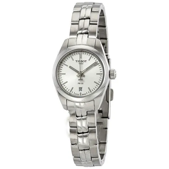 Original Tissot PR 100 Silver Dial Ladies Watch T1010101103100 JMS always Watches Original Tissot PR 100 Silver Dial Ladies Watch T1010101103100 JMS always Watches