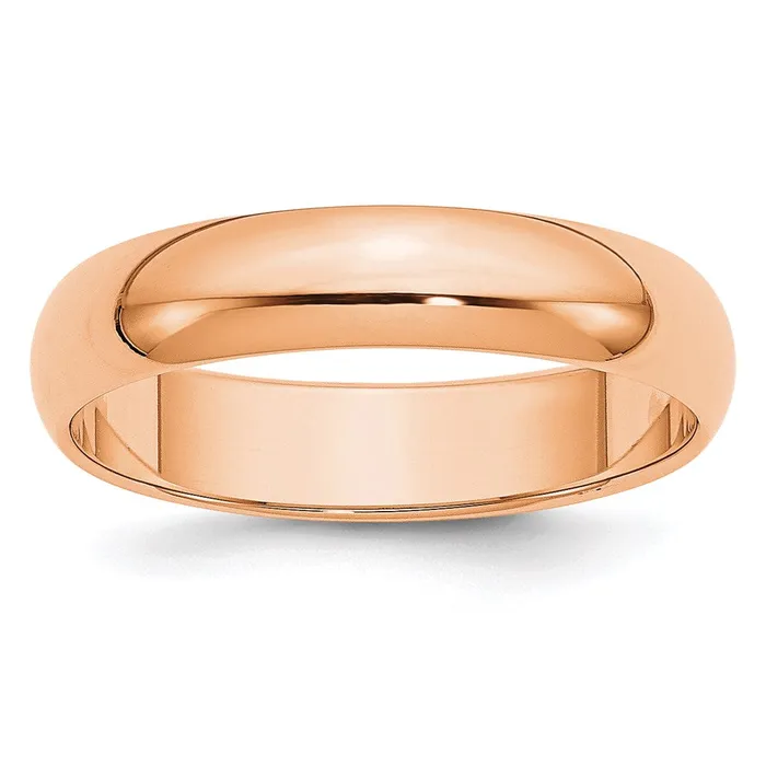 Rings Goldia Solid 10K Yellow Gold Rose Gold 5mm HalfRound Wedding MensWomens Wedding Band Ring Size 85 Rings Goldia Solid 10K Yellow Gold Rose Gold 5mm HalfRound Wedding MensWomens Wedding Band Ring Size 85