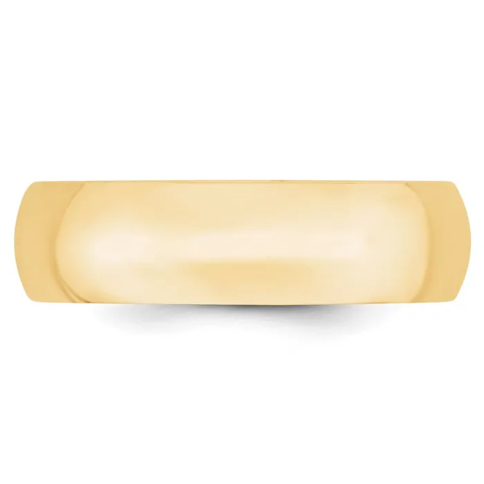 Rings Goldia Solid 18K Yellow Gold 6mm Light Weight Comfort Fit MensWomens Wedding Band Ring Size 75 Rings Goldia Solid 18K Yellow Gold 6mm Light Weight Comfort Fit MensWomens Wedding Band Ring Size 75