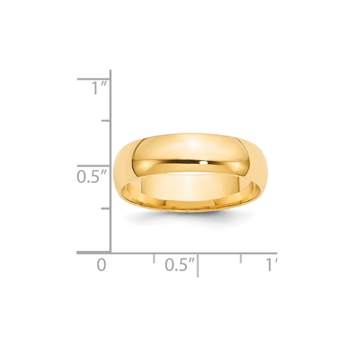 Rings Goldia Solid 18K Yellow Gold 6mm Light Weight Comfort Fit MensWomens Wedding Band Ring Size 75 Rings Goldia Solid 18K Yellow Gold 6mm Light Weight Comfort Fit MensWomens Wedding Band Ring Size 75