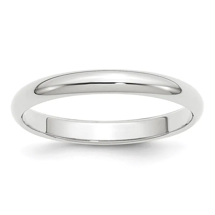 Rings Goldia Solid 18K Yellow Gold White Gold 3mm HalfRound MensWomens Wedding Band Ring Size 5 Rings Goldia Solid 18K Yellow Gold White Gold 3mm HalfRound MensWomens Wedding Band Ring Size 5