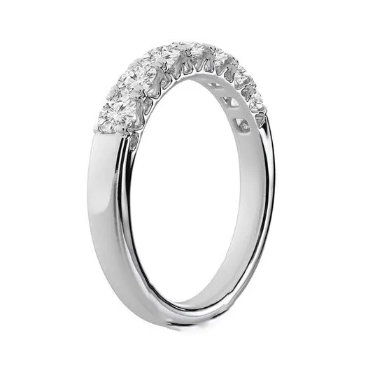 Rings JMS always Original Brilliant Diamond 14K White Gold 34 CTTW RoundCut LAB GROWN Diamond Seven Stone Anniversary Band GSI Rings JMS always Original Brilliant Diamond 14K White Gold 34 CTTW RoundCut LAB GROWN Diamond Seven Stone Anniversary Band GSI