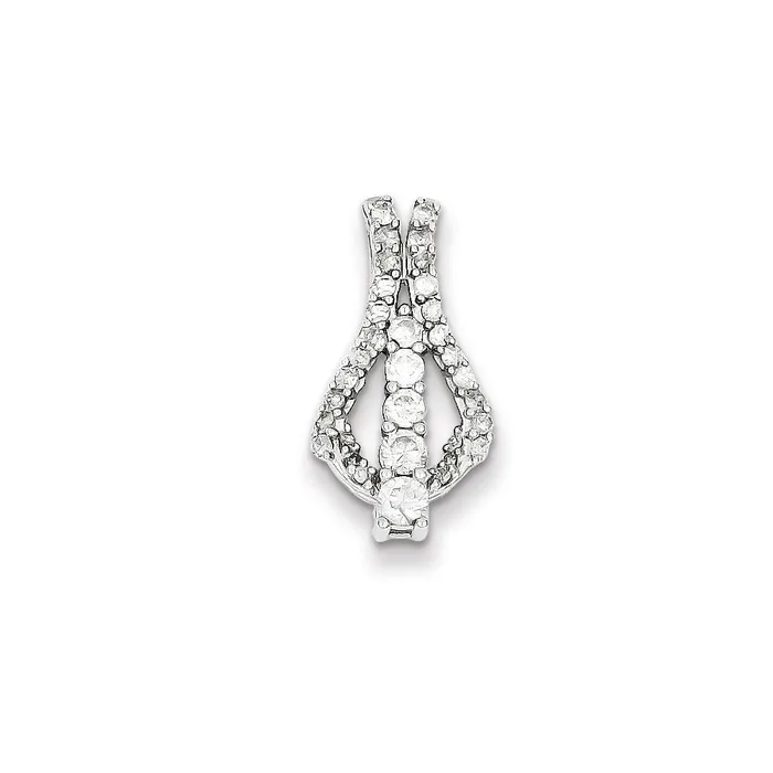 Sterling Silver Diamond Pendant Goldia Necklaces