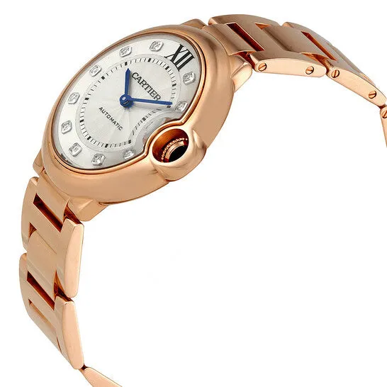 Watches JMS always Original Preowned Cartier Ballon Bleu de Cartier Diamond Silver Dial Unisex Watch WE902026 Watches JMS always Original Preowned Cartier Ballon Bleu de Cartier Diamond Silver Dial Unisex Watch WE902026