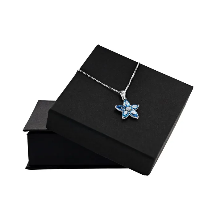 Aletheia Sapphire Sterling Silver Necklace Ema Jewels Necklaces