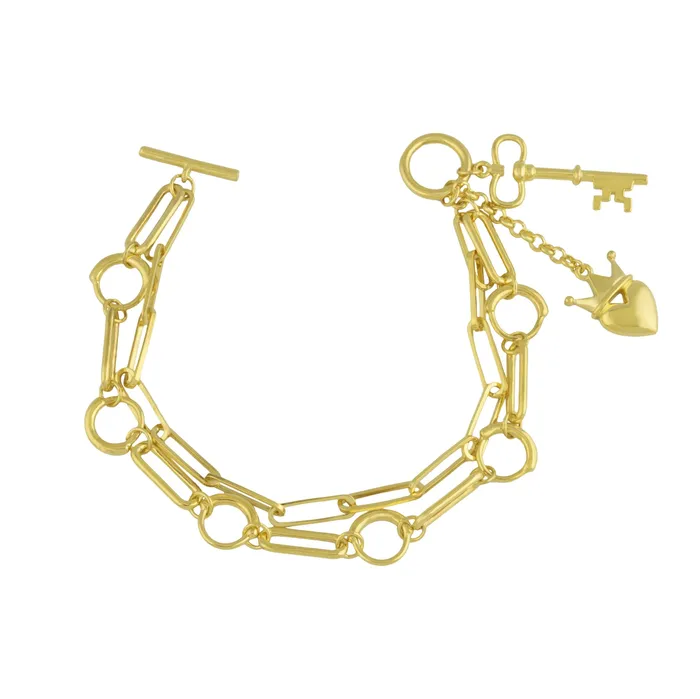 Bracelets vendorunknown Charm Toggle Bracelet