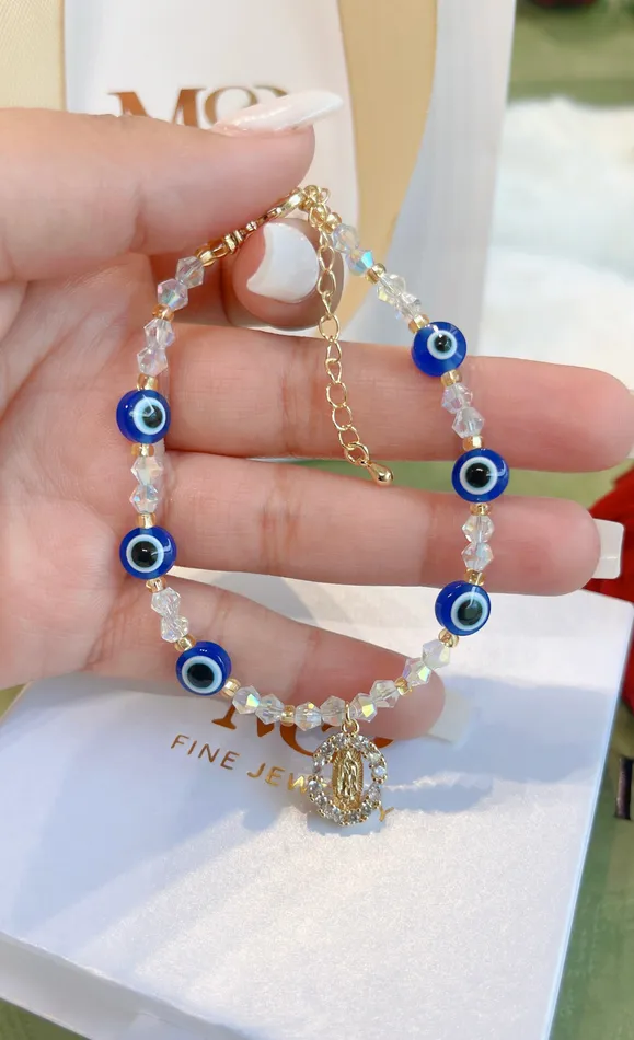 Dark Blue VM Evil Eye Bracelet MP Jewelry Bracelets