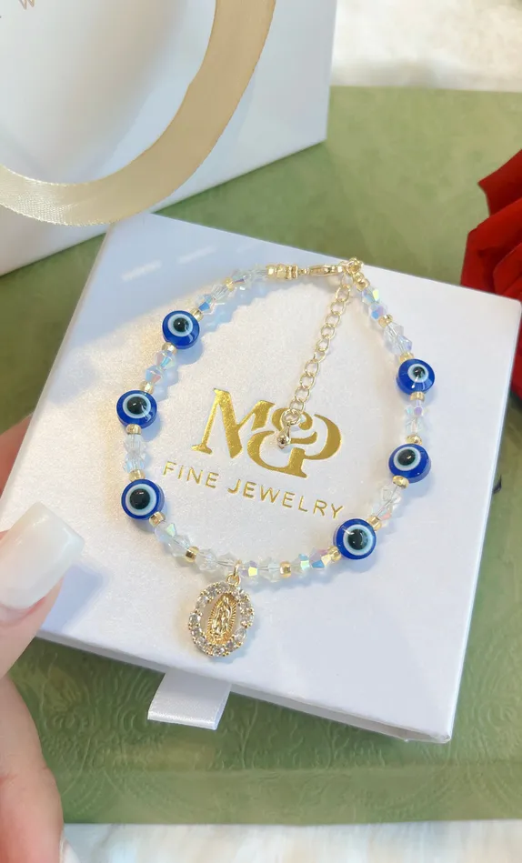 Dark Blue VM Evil Eye Bracelet MP Jewelry Bracelets