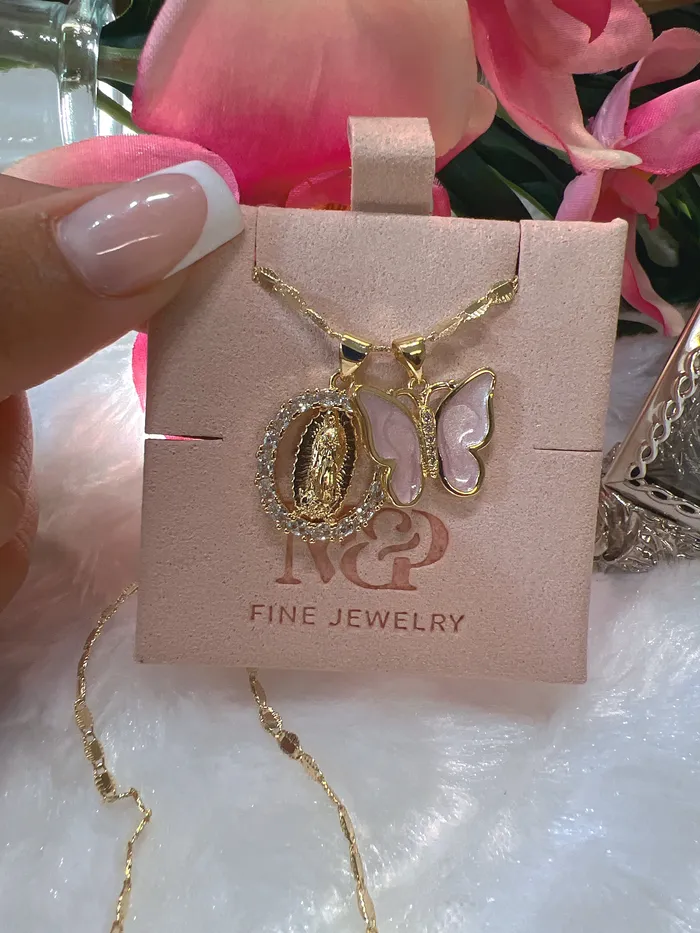 Necklaces MP Jewelry Rosie Virgencita Necklace